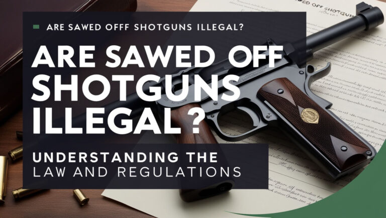 Are Sawed Off Shotguns Illegal? Understanding the Law and Regulations