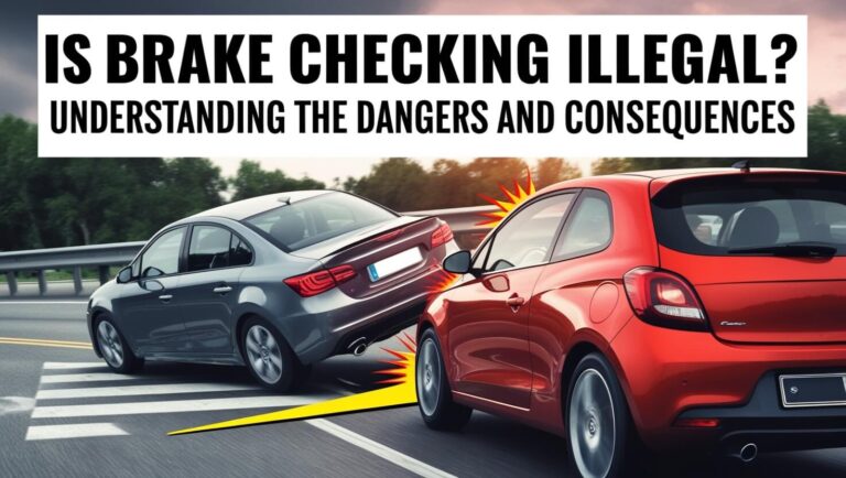 Is Brake Checking Illegal? Understanding the Dangers and Consequences