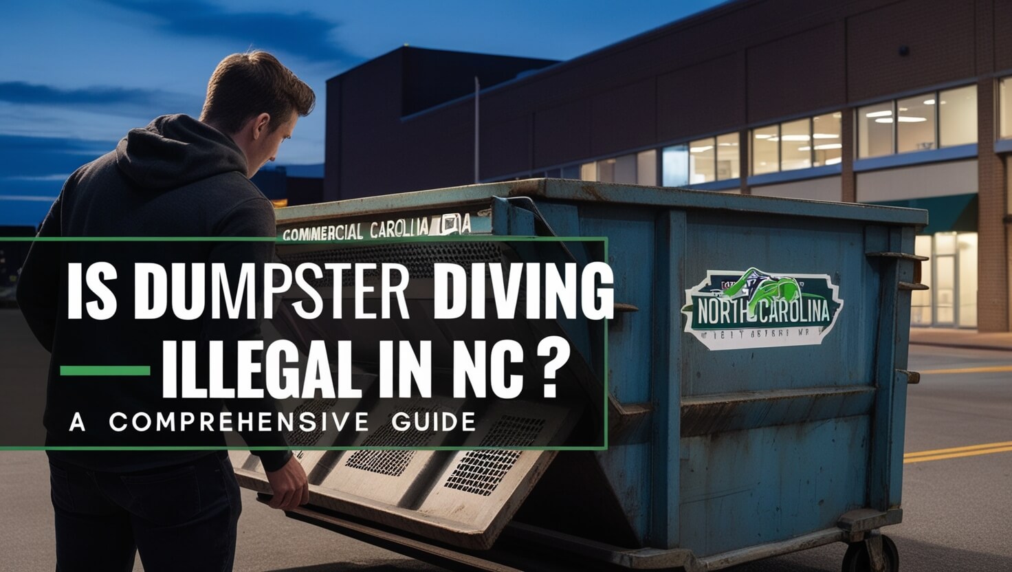 Is Dumpster Diving Illegal in NC? A Comprehensive Guide