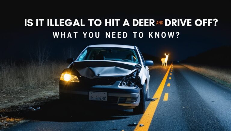 Is It Illegal to Hit a Deer and Drive Off? What You Need to Know