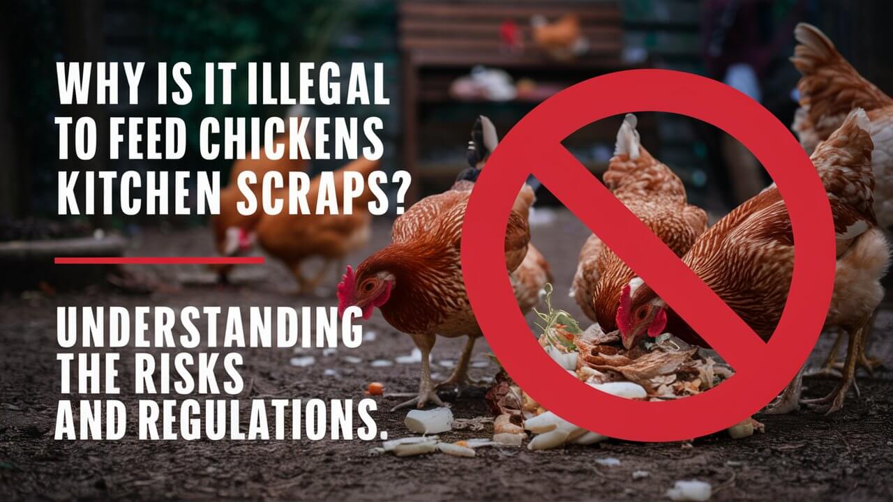 Why Is It Illegal to Feed Chickens Kitchen Scraps? Understanding the Risks and Regulations