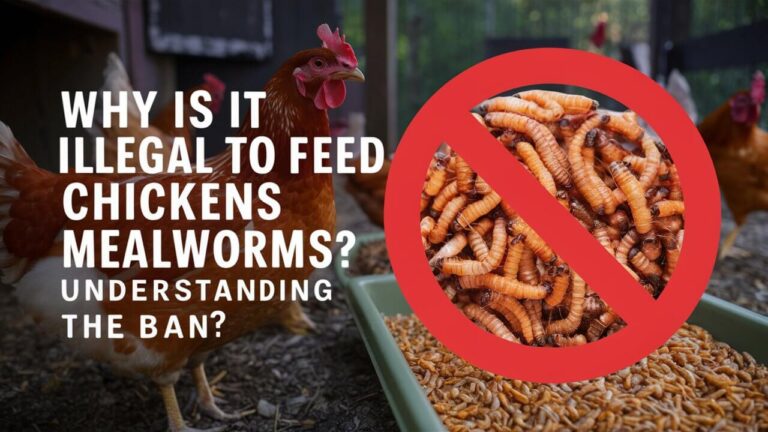 Why Is It Illegal to Feed Chickens Mealworms? Understanding the Ban