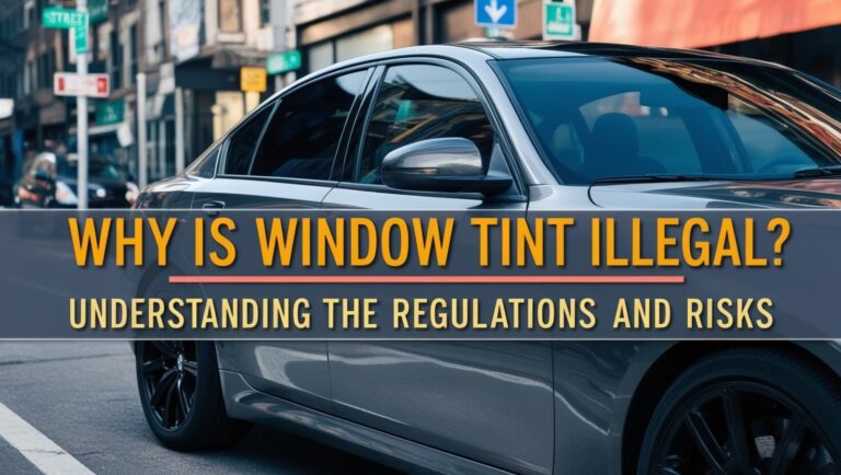 Why Is Window Tint Illegal? Understanding the Regulations and Risks