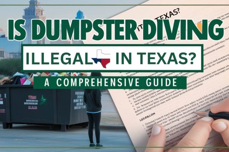 Is Dumpster Diving Illegal in Texas? A Comprehensive Guide