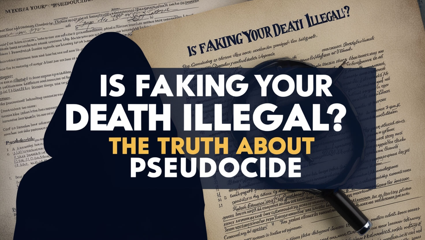 Is Faking Your Death Illegal? The Truth About Pseudocide