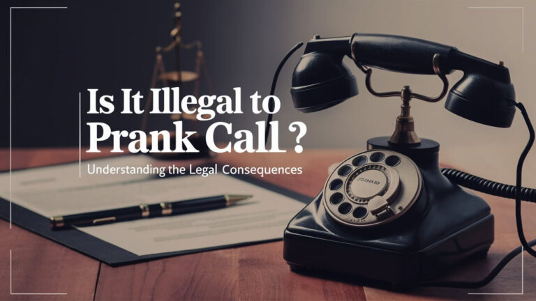 Is It Illegal to Prank Call? Understanding the Legal Consequences