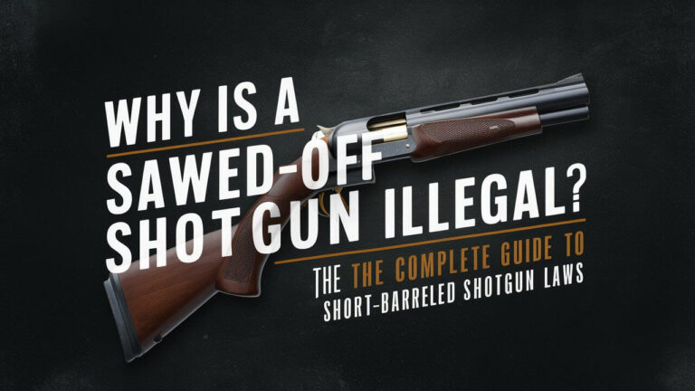 why is a sawed off shotgun illegal? The Complete Guide to Short-Barreled Shotgun Laws