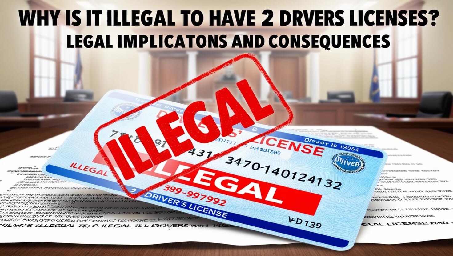 Why Is It Illegal to Have 2 Drivers Licenses? Legal Implications and Consequences