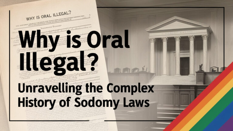 Why Is Oral Illegal? Unraveling the Complex History of Sodomy Laws